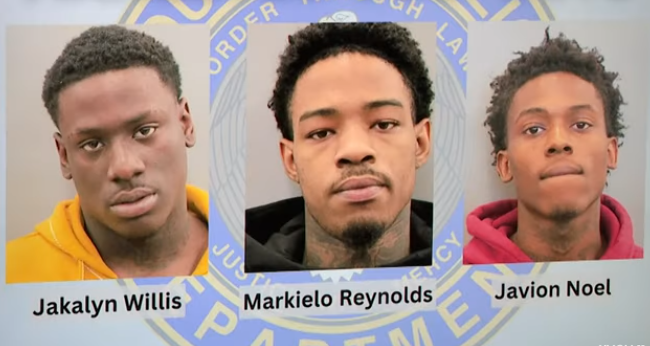 Three Charged with